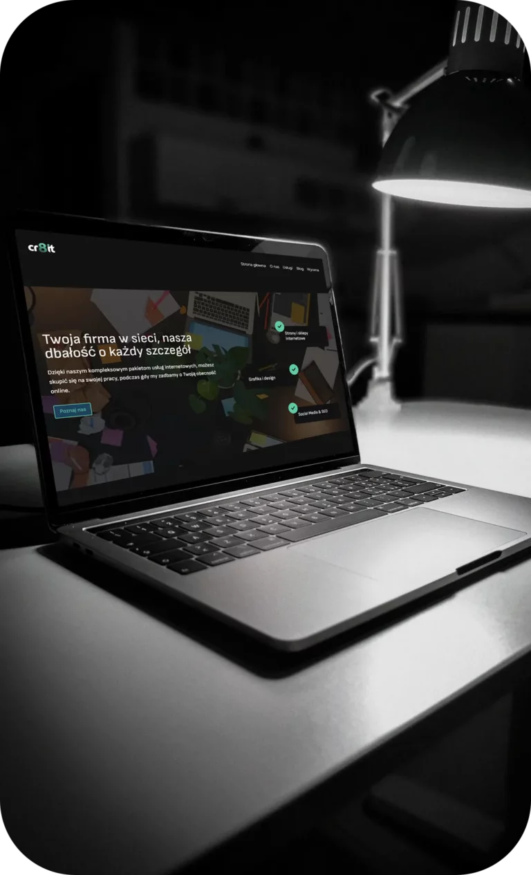 Jakie strony tworzymy w cr8it?